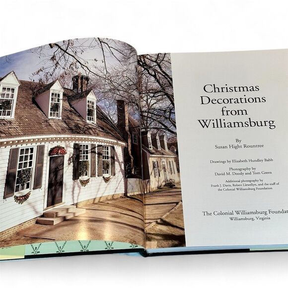 Christmas Decorations from Williamsburg Hardcover Craft and Decorating Book 1991 - Picture 5 of 9